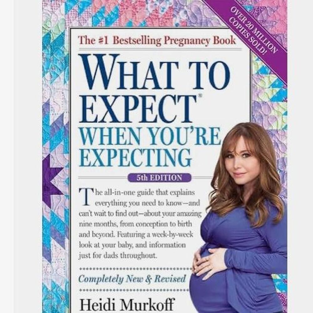 NWT What to Expect When You're Expecting book pregnancy